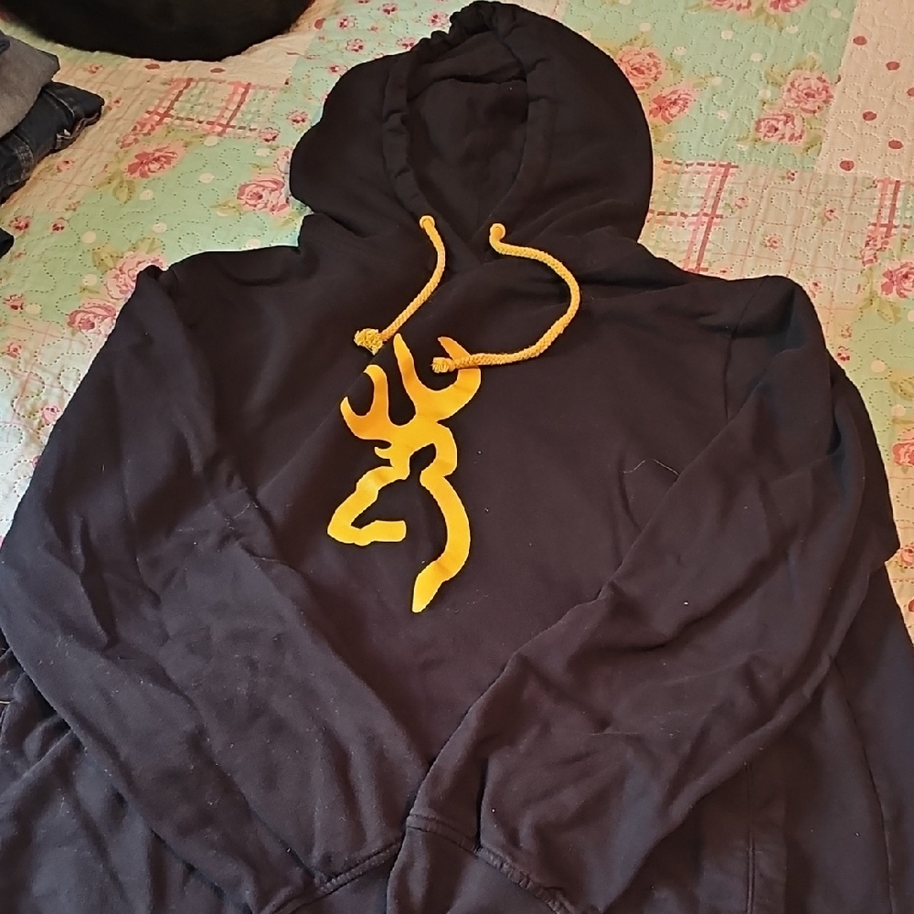 Browning Black and Gold Hoodie